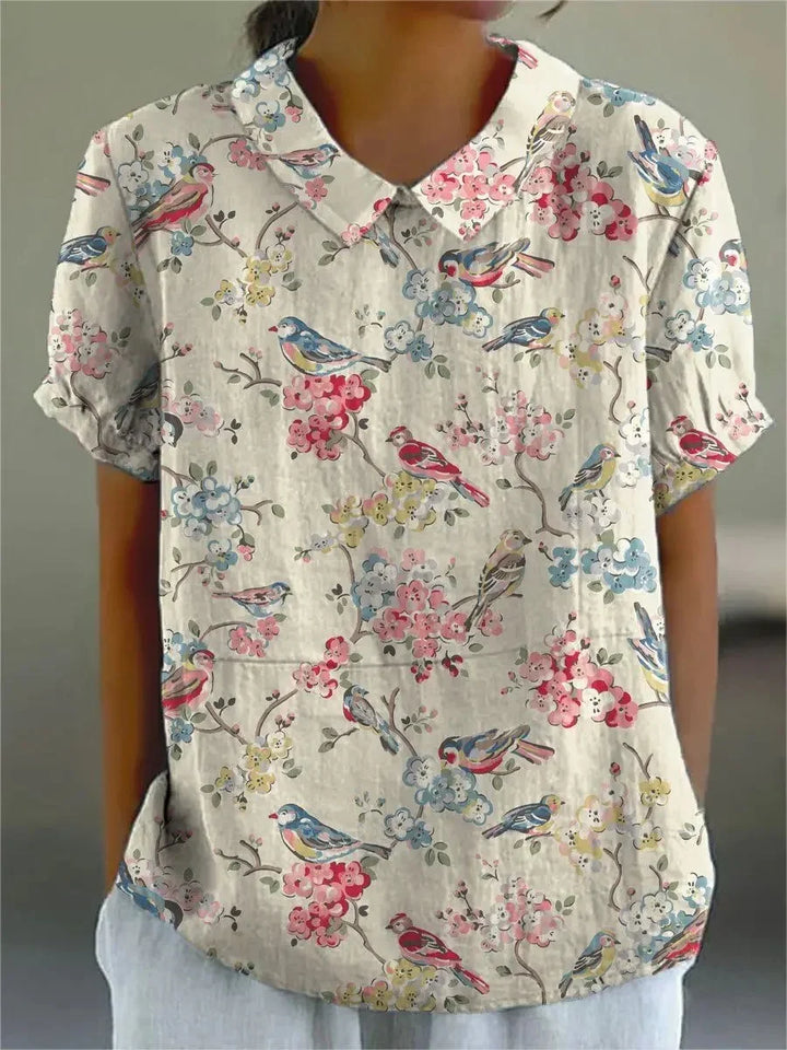 Weekend Poised Blouse - Loose Fit