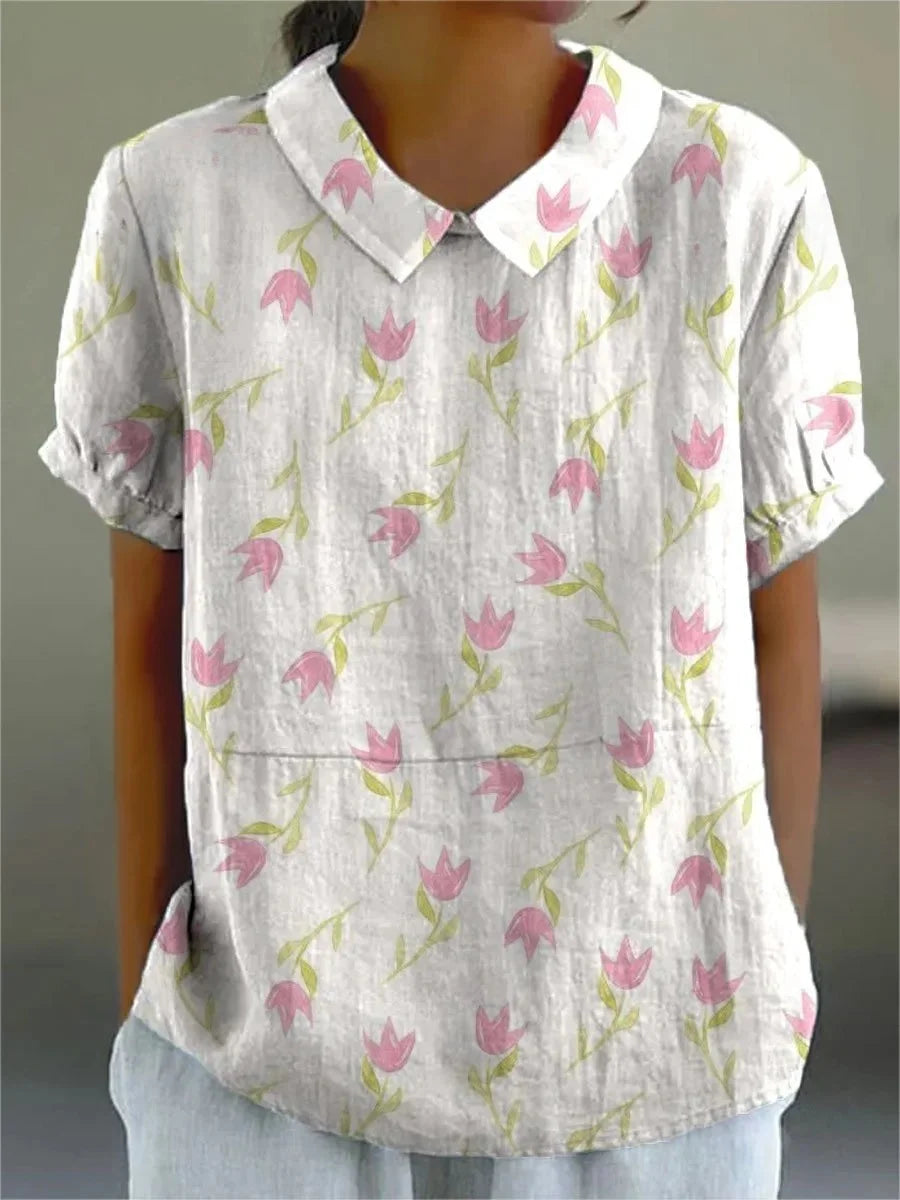 Weekend Poised Blouse - Loose Fit